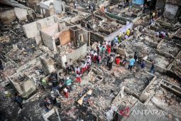 Dampak kebakaran pemukiman padat di Kabupaten Bandung