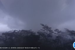 Getaran banjir lahar dingin Semeru terdeteksi selama 1,5 jam