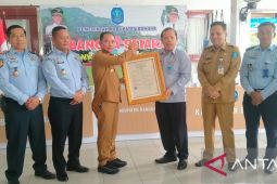 Kanwil Kemenkumham Babel serahkan sertifikat Kekayaan Intelektual Komunal