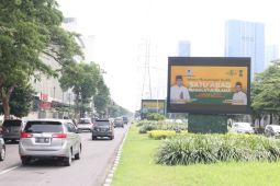 Baliho Airlangga bermunculan di Surabaya saat seabad NU