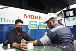 PT Timah menggelar bakti sosial di Belinyu peringati Bulan K3 Nasional