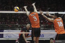Proliga 2023 : STIN BIN tundukkan perlawanan Jakarta BNI 46  dengan angka 3-1