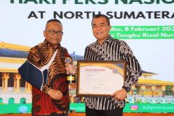 Wabup Pijay raih penghargaan nasional dari PWI