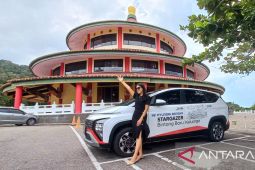 Hyundai Bangka ajak awak media rasakan  berkendara dengan Creta dan Stargazer