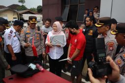 Polres Pandeglang ungkap kasus  pembunuhan wanita muda di Stadion Badak