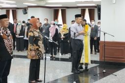 Anwar Usman ambil sumpah sekaligus melantik Majelis Kehormatan MK