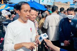 Presiden Joko Widodo ungkap strategi agar pasar tradisional bisa saingi pasar modern