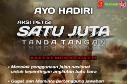 Ormas Jambi segera layangkan gugatan terkait angkutan batu bara