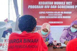 Dinkes Kota Madiun gelar VCT di lapas guna cegah penularan HIV/AIDS