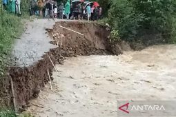200 meter pengaman sungai rusak akibat banjir Aceh Utara