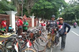 Komunitas sepeda ontel ramaikan Kota Wisata Banjarmasin