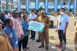 BPJAMSOSTEK Manokwari salurkan santunan kematian senilai Rp168 juta
