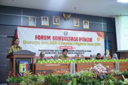 Pemkab Pringsewu gelar forum konsultasi publik dokumen rancangan awal RKPD 2024