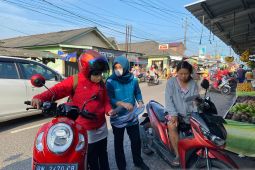 Jasa Raharja Babel sebar brosur informasi penghapusan data kendaraan bermotor