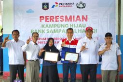 Pertamina menggandeng DLH Lombok Tengah inisiasi Kampung Hijau Bank Sampah