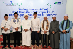 Bank Kalsel peringati Isra Mi'raj sebagai implementasi corporate culture berbasis spiritual