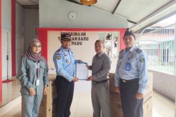 Kideco serahkan bantuan peralatan loundry ke Rutan Tanah Grogot