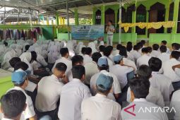 Jasa Raharja Babel sosialisasikan keselamatan berkendara di SMAN 2 Tanjungpandan Belitung