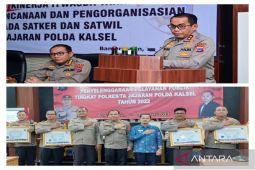 Seluruh Polres di Kalsel dilabeli Ombudsman zona hijau pelayanan