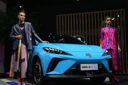 MG 4 EV  ramaikan PEVS 2023 di JIExpo Kemayoran