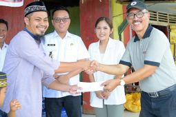 Jurnalis dan Bupati Morut kunjungi panti asuhan peringati Hari Pers Nasional