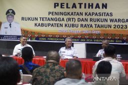 RT dan RW di Kubu Raya diminta proaktif pantau warga yang sakit
