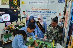 Siswa Smamda pamerkan karya lindungi petani gagal panen