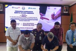 Pelindo Regional 2 Pangkalbalam-PT Timah sepakat kerjasama dalam pendayagunaan lahan PT Timah di pelabuhan Pangkalbalam