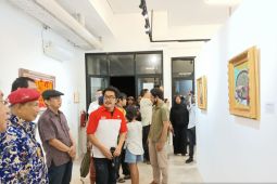 Pameran seni Sabdawarsa tampilkan suasana perayaan Imlek di Bali