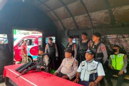 Polda Maluku dirikan pos pengamanan terpadu di Pasar Mardika