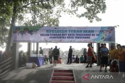 DKP: Ikan mancing bersama di sungai Cisadane hasil petambak lokal