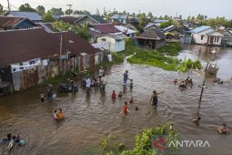Banjir rob di Kota Banjarmasin