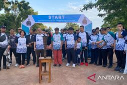 Jalan Sehat BUMN 2023 di Bangka Tengah berlangsung meriah