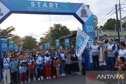 Warga antusias ikuti jalan sehat BUMN