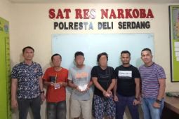 Komplek Mercy Delitua jadi transaksi sabu, tiga pengedar ditangkap