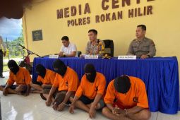 Polisi Rohil ringkus penjaga kebun sawit aniaya pencuri hingga tewas