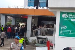 Kapolda Jambi setelah dievakuasi tiba RS Bhayangkara
