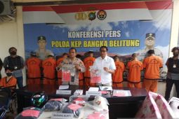 Ditreskrimum Polda Babel ungkap 55 kasus menonjol 3C