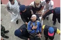 4 korban helikopter jatuh di Jambi sudah berhasil dievakuasi