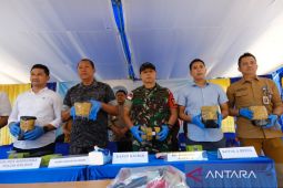 Barang bukti sabu 7.1 kilogram dimusnahkan