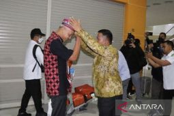 Sejumlah gubernur dan wagub tiba di Kaltim untuk hadiri Rakernas APPSI