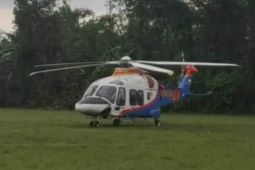 Helikopter Kapolda Jatim mendarat darurat di Tulungagung