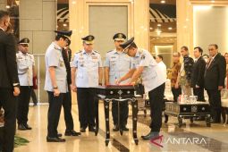 Menkumham Yasonna sampaikan tiga aspek penting saat lantik Dirjen Peraturan Perundang-undangan