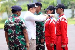 Sejumlah peserta Sekolah Kebangsaan di Surabaya mundur