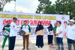 Petenis Sukamara adu kemampuan di ajang Bupati Cup