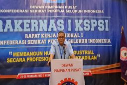 Rakernas I KSPSI, Kadin dan APINDO dorong buruh utamakan negosiasi dan perkuat kolaborasi