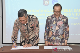 Dinas Kominfotik dan GPRTV kerja sama pengelolaan konten