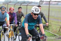 Kakanwil Kemenkumham gowes bersama Forkopimda Kalsel