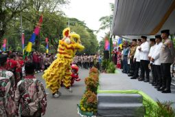 Ribuan masyarakat meriahkan pawai taaruf MTQ ke-56 tingkat Kota Medan