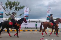 Polda  Sumut  terjunkan polisi berkuda untuk pengamanan F1 Powerboat